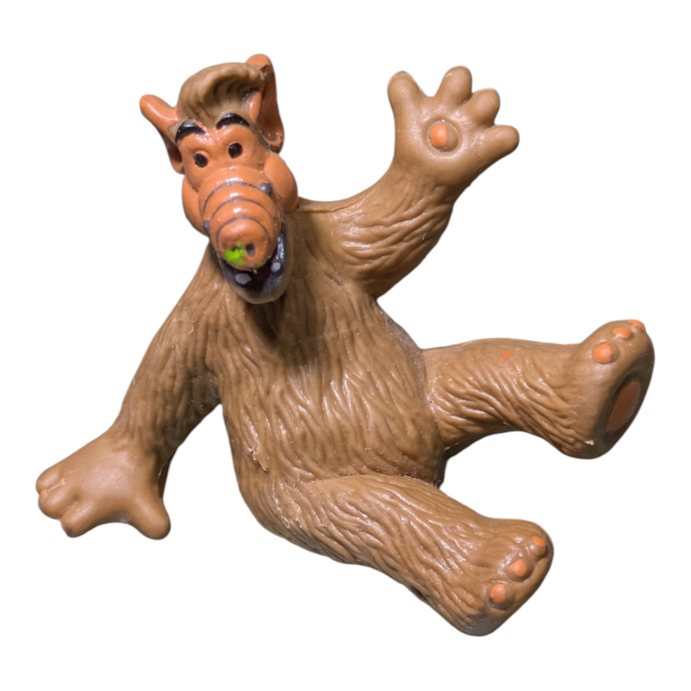 Vintage 1988 ALF Soft PVC Mini Figure Great Condition